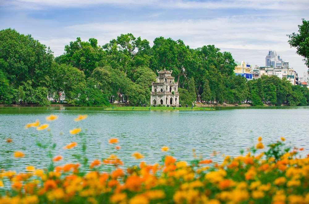 Hồ Gươm - Hình ảnh cảnh đẹp Việt Nam